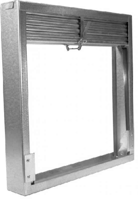 Static Fire Damper 3 Hr Ul Rated 2 Profile Type A B - Fire Damper Rating For 2 Hour Wall