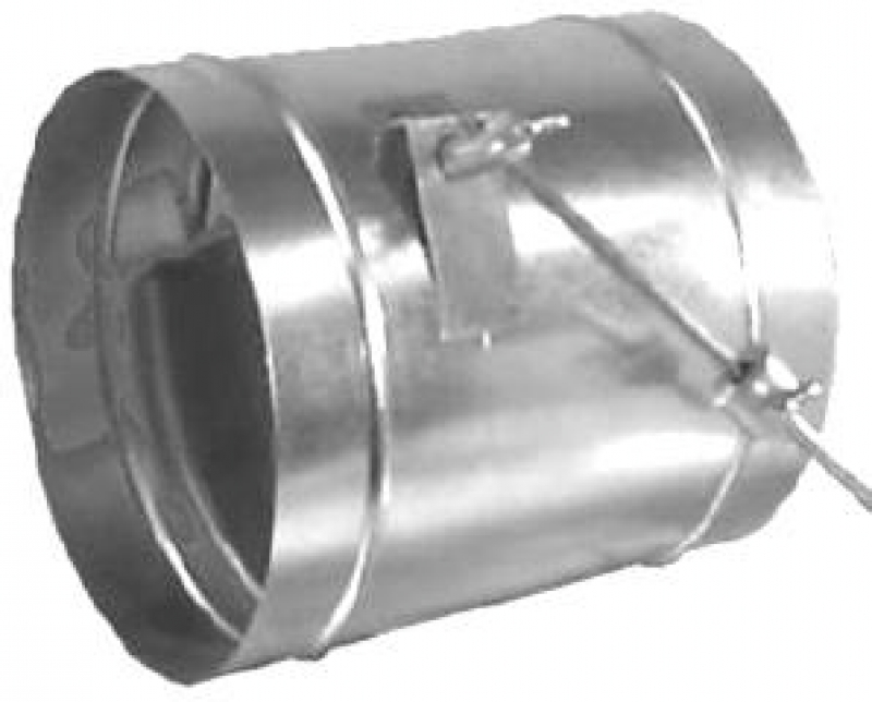 Durozone  12 inch round bypass barometric pressure relief  damper 